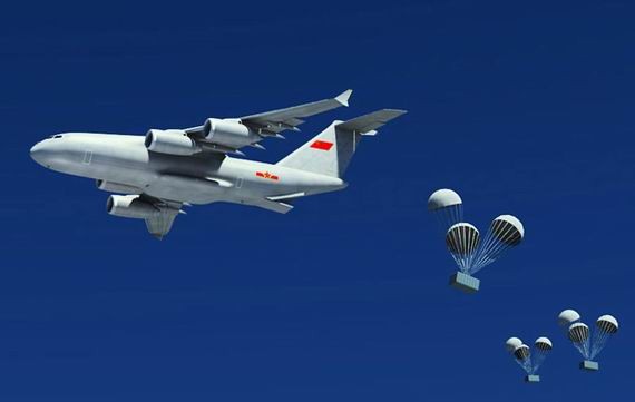 Trung Quốc đang nghiên cứu phát triển máy bay vận tải chiến lược Y-20