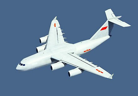Máy bay vận tải chiến lược Y-20 Trung Quốc (tưởng tượng)