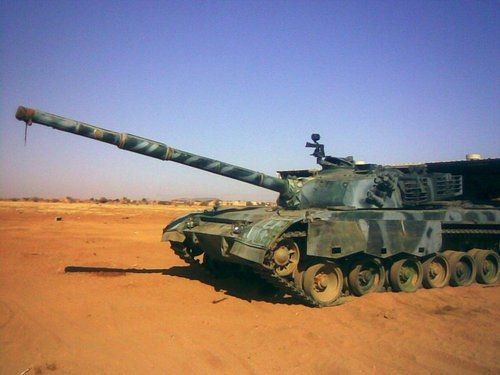 Quân đội Sudan trang bị xe tăng chiến đấu Type 96 do Trung Quốc sản xuất.