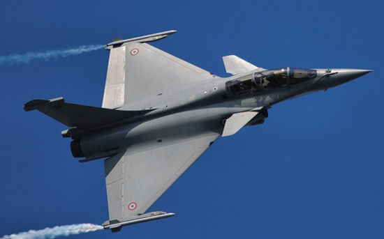 Máy bay chiến đấu đa năng Rafale-B hiện có của Không quân Pháp.