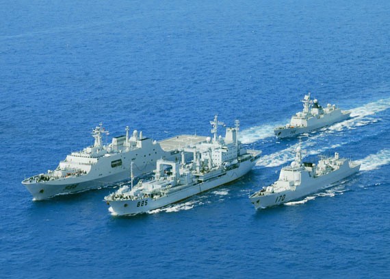 Biên đội tàu đổ bộ, Hạm đội Nam Hải, Hải quân Trung Quốc.