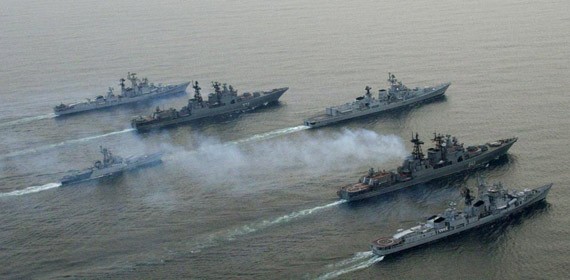 Hạm đội tàu chiến, Hải quân Ấn Độ