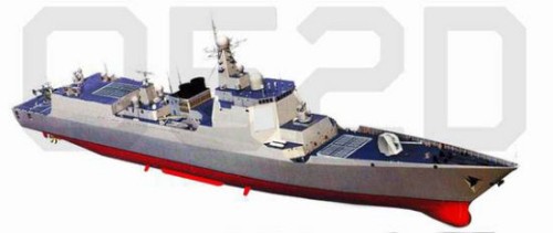 Trung Quốc phát triển tàu khu trục 052D
