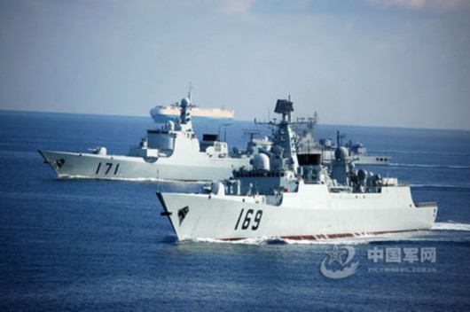 Biên đội tàu chiến Trung Quốc đến vịnh Aden hộ tống tàu thuyền thương mại