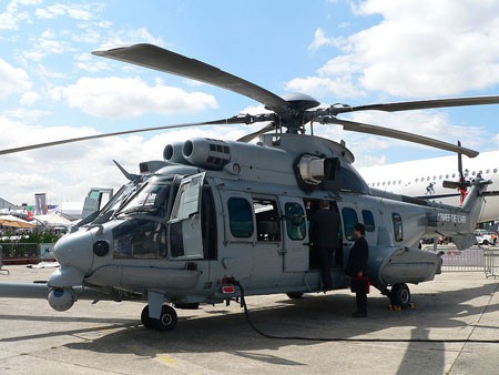 Máy bay trực thăng EC-725 của Công ty Trực thăng châu Âu.