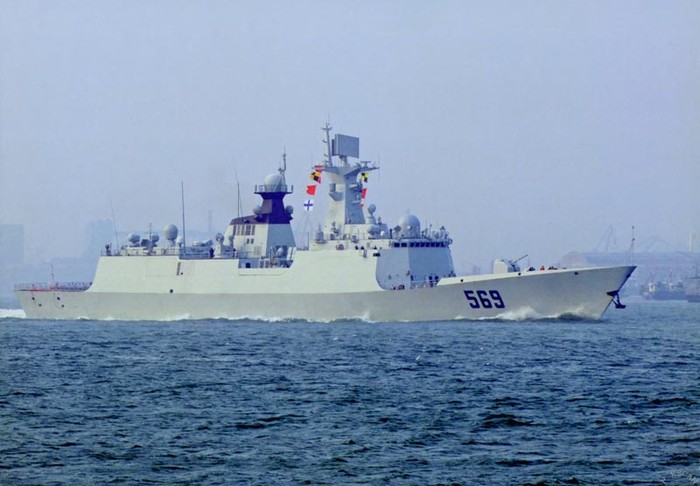 Tàu hộ vệ Ngọc Lâm số hiệu 569, Hạm đội Nam Hải, Hải quân Trung Quốc