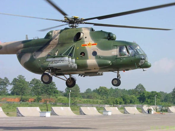 Máy bay trực thăng vũ trang Mi-171, lực lượng hàng không, Lục quân Trung Quốc