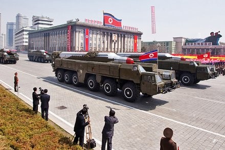 Tên lửa đạn đạo tầm trung Musudan của CHDCND Triều Tiên