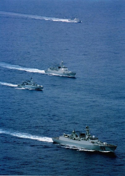 Tàu khu trục Type 052C, Hạm đội Nam Hải, Hải quân Trung Quốc