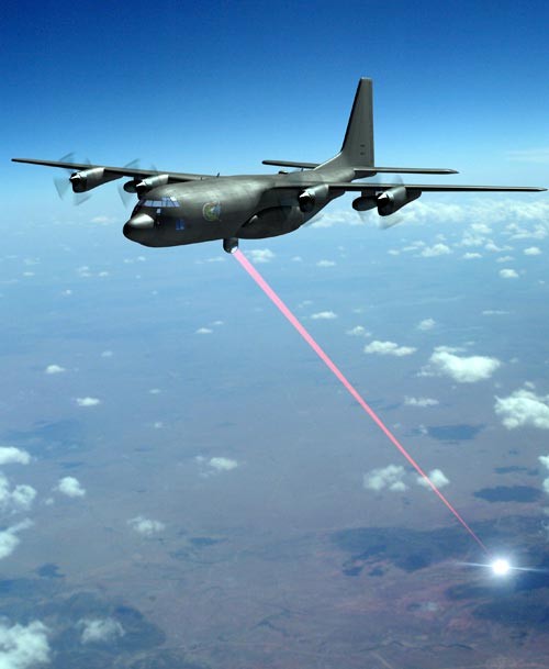 Vũ khí laser trên bầu trời