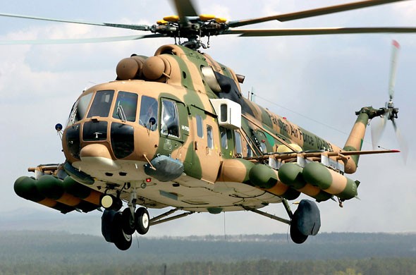 Máy bay trực thăng Mi-171SH của Không quân Pakistan, do Nga chế tạo