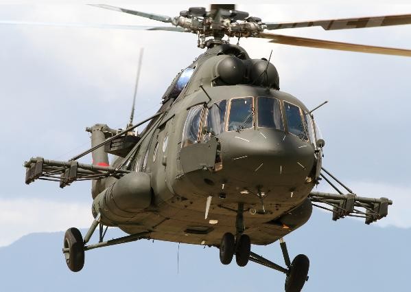 Máy bay trực thăng Mi-17V-5 Nga.