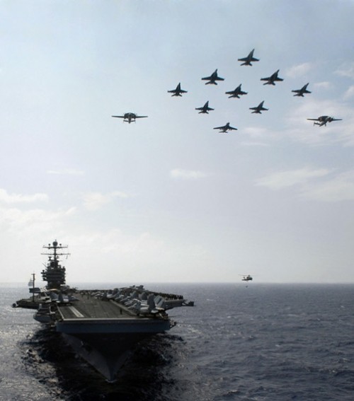 Mỹ thực hiện tư tưởng "tác chiến hợp nhất trên biển-trên không" nhằm vào Trung Quốc