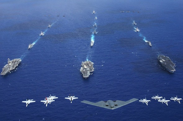 Mục tiêu chính của "tác chiến hợp nhất trên không-trên biển" là nhằm vào Trung Quốc