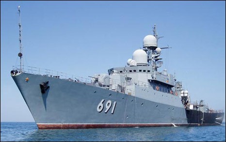 Tàu hộ vệ Gepard Việt Nam mua của Nga, lượng giãn nước là 2.100 tấn, tốc độ 28 hải lý/giờ