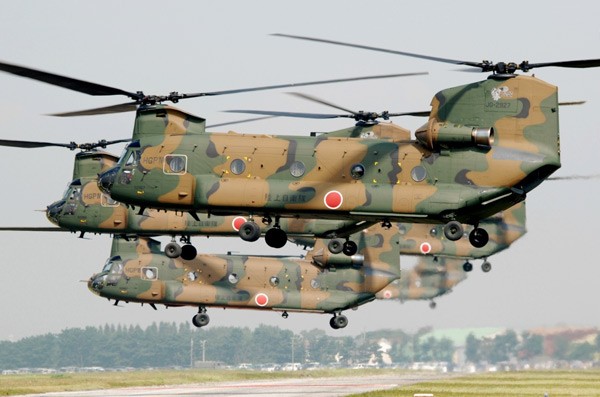 Máy bay trực thăng CH-47 Mỹ bán cho Nhật