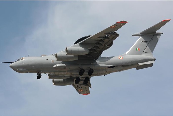 Máy bay cảnh báo sớm A-50EHI Ấn Độ