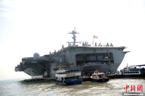 Tàu sân bay động cơ hạt nhân USS George Washington, Hải quân Mỹ