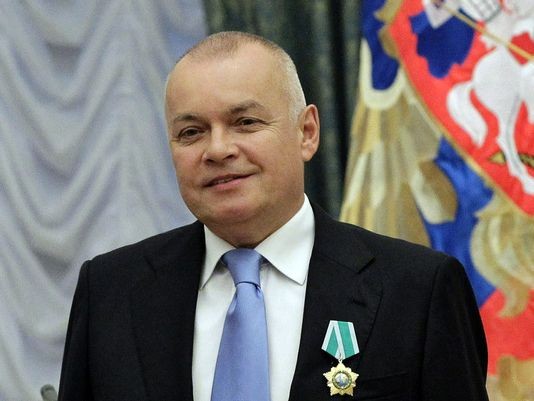 Dmitry K. Kiselyov, người phụ trách Đài truyền hình "Nước Nga ngày nay"