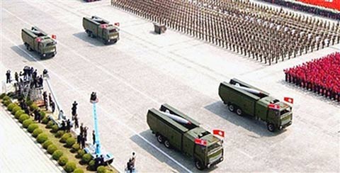 Tên lửa tầm ngắn của CHDCND Triều Tiên
