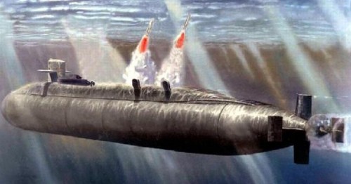 Tàu ngầm hạt nhân chiến lược Type 096 (tưởng tượng)
