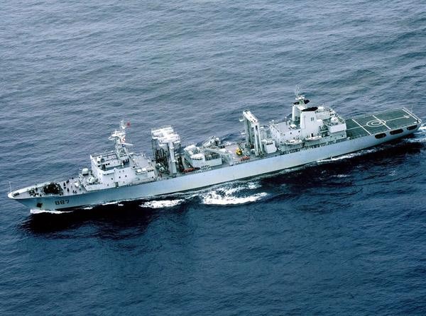 Tàu tiếp tế tổng hợp Vi Sơn Hồ, Hạm đội Nam Hải, Hải quân Trung Quốc