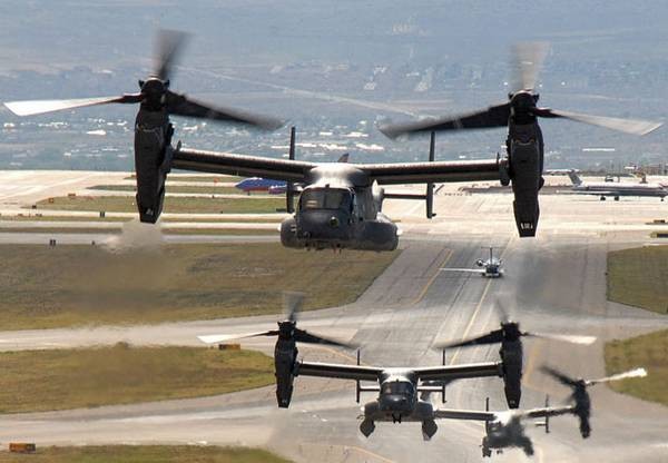 Kế hoạch phòng vệ Nhật Bản: mua máy bay vận tải MV-22 Osprey