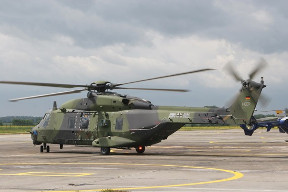 Máy bay trực thăng đa năng NH-90 của Quân đội Đức (ảnh minh họa)
