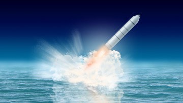 Tên lửa đạn đạo xuyên lục địa Bulava trang bị cho tàu ngầm hạt nhân chiến lược Nga