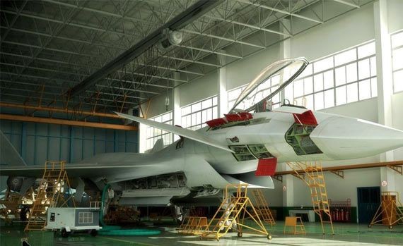 Máy bay chiến đấu thế hệ thứ năm Trung Quốc (do dân mạng tuyên truyền - ảnh minh họa)