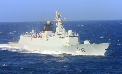 Tàu chiến của Hải quân Trung Quốc (ảnh minh họa)