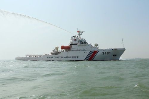 Tàu Hải cảnh-3401 Trung Quốc vừa biên chế cho Tổng đội Nam Hải ngày 10 tháng 1 năm 2014, báo hiệu Biển Đông sẽ "nổi sóng".