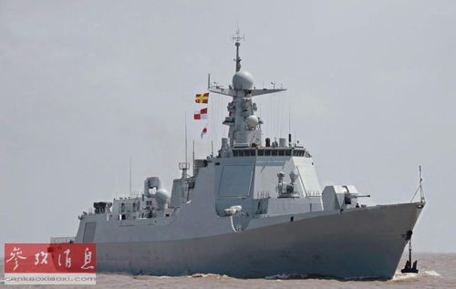 Tàu khu trục tên lửa mới Type 052D của Hải quân Trung Quốc