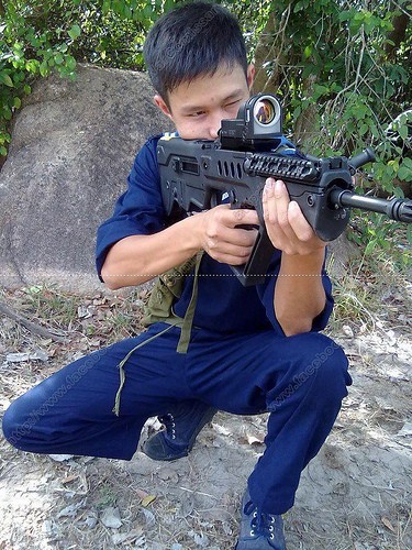 Hải quân đánh bộ Việt Nam trang bị súng trường tấn công TAR-21