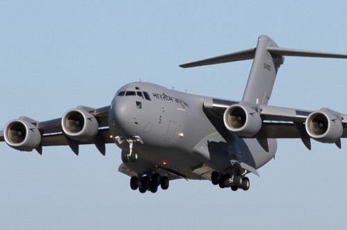Máy bay vận tải chiến lược C-17 của Không quân Ấn Độ, mua của Mỹ