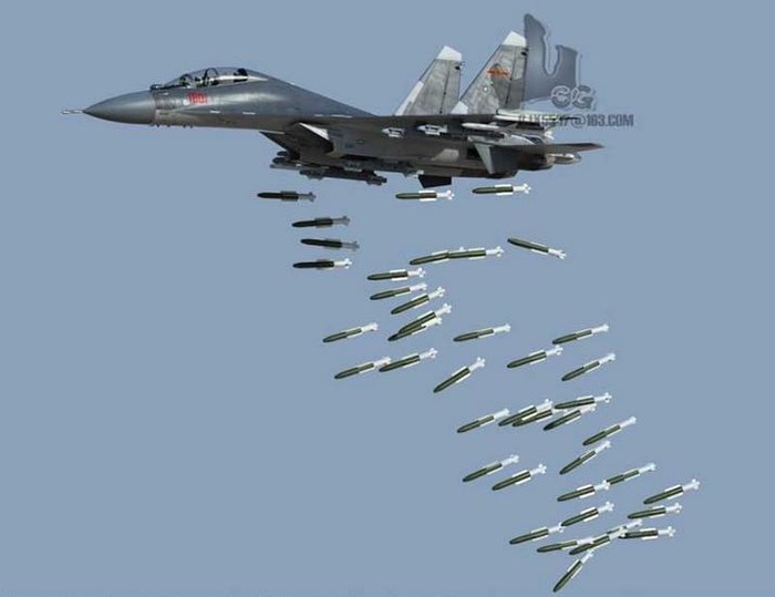 Máy bay chiến đấu J-16 Trung Quốc (tưởng tượng bằng Photoshop)