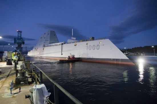 Tàu khu trục USS Zumwalt DDG-1000 mới nhất của Mỹ