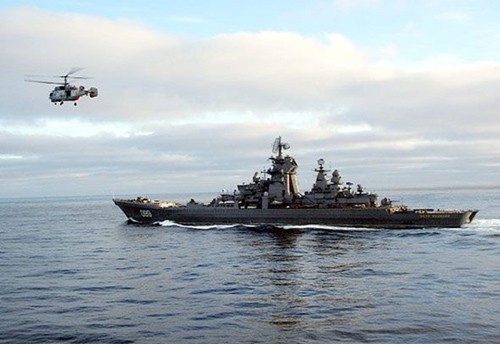 Tàu tuần dương Nga (ảnh minh họa)