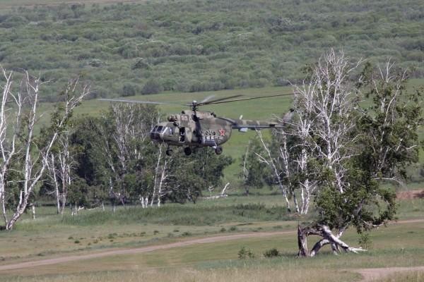 Máy bay trực thăng Quân đội Nga tham gia diễn tập (ảnh minh họa)