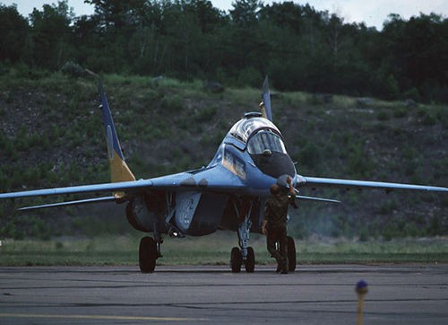 Máy bay chiến đấu-huấn luyện MiG-29KUB của Không quân Ukraine