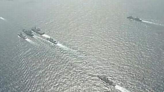 Tháng 5 năm 2013, cả 3 hạm đội lớn của Hải quân Trung Quốc khuấy đục Biển Đông