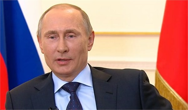 Tổng thống Nga Vladimir Putin trong một cuộc họp báo (ảnh minh họa)