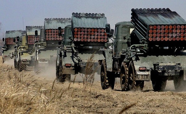 Quân đội Nga tập trận ở biên giới Nga-Ukraine
