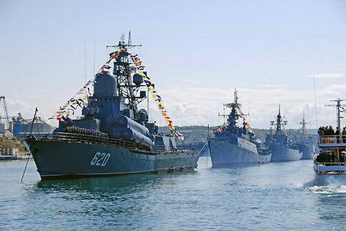 Tàu chiến Nga ở Sebastopol (ảnh tư liệu)