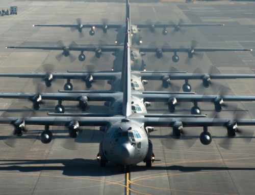 Máy bay vận tải C-130 Mỹ (ảnh minh họa)