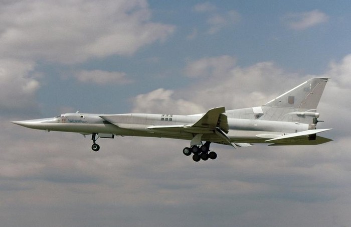 Máy bay ném bom Tu-22M3 của Không quân Ukraine (ảnh minh họa, nguồn báo Hoàn Cầu, TQ)