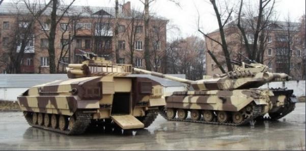 Xe chiến đấu bộ binh hạng nặng BMP-64 và xe tăng T-64E phiên bản cải tiến Ukraine