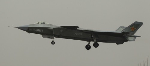 Máy bay chiến đấu J-20 số hiệu 2011 Trung Quốc vừa mới bay thử