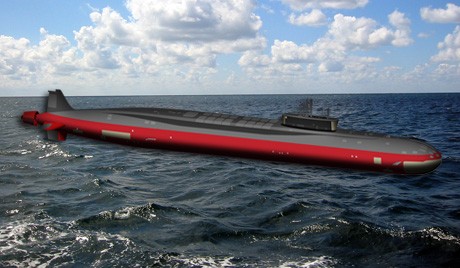 Hình ảnh tàu ngầm Nga trên báo chí Trung Quốc