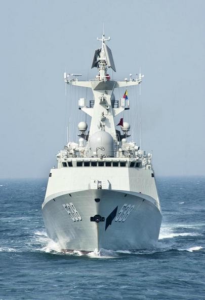 Tàu hộ vệ tên lửa Yên Đài số hiệu 538 Type 054A của Hạm đội Bắc Hải, Hải quân Trung Quốc (ảnh minh họa)